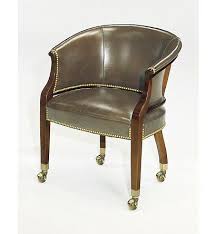 Tub Chair With Casters From The James River Collection By Hickory Chair Furniture Co Hickory Chair Game Room Chairs Game Table And Chairs