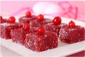 Pate De Fruits A La Groseille Et Aux Framboises Chefnini Recette Pates De Fruits Pates De Fruits Maison Pate De Fruit Recette