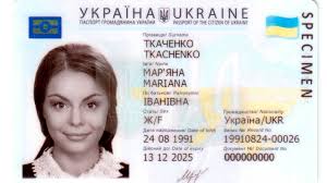 Pasport Grazhdanina Ukrainy Novogo Obrazca Id Karta