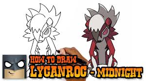 Check spelling or type a new query. How To Draw Pokemon Lycanroc Midnight Form Artofit
