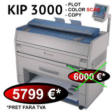 The machine had passed our strict inspection after careful. Kip 3000 Plotter Copiator Scanner A0 Laser
