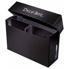 Ultra Pro 3 Compartment Oversized Black Deck Box Shop4hongkong Com