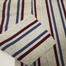 A forward and backward movement of the carriage known as the head or cambox works to move the knit, tuck and transfer stitches. China Collar Flat Knit Rib Cuff Hem Rib Knit Fabric Knitting Fabric Garment Fabric Knitting Rib For Cuff And Bottom Use China Collar Rib And Flat Knit Price