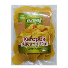 Campur semua bahan (kecuali kacang dan minyak) dengan bumbu halus. Keropok Kacang Dal Nureys