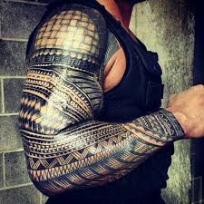 Roman reigns alike tattoo stencil template hinton parklander a place for remembering loved ones. Sleeve Tribal Tattoos Sleeve Roman Reigns Tattoo Novocom Top
