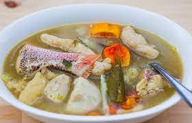 Trinidad Fish Broth Fish Brof Cooking With Ria