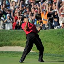Tiger woods is in a familiar place: At The U S Open At Torrey Pines Tiger Woods Still Looms Large The New York Times