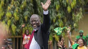 @itv tanzania president john pombe magufuli confirmed dead as trying to get covid 19 treatment news direct from vice president #samia suluhu. John Magufuli Tanzania S Bulldozer President Bbc News