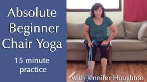 Beginner S Chair Yoga Back Issues Limited Mobility Spinal Stenosis Chair Yoga Gentle Yoga Yoga For Arthritis