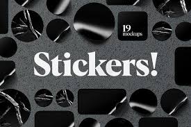 Download Stickers Mockups Set By Rebrandy On Creativemarket In 2020 Design Mockup Free Mockup Psd Free Packaging Mockup