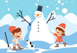 See more ideas about winter scenes, winter wonder, winter scenery. Winter Background Playful Children Snowman Icons Cartoon Characters Free Vector In Adobe Illustrator Ai Ai Format Encapsulated Postscript Eps Eps Format Format For Free Download 2 21mb