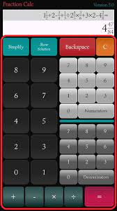 The fraction calculator will reduce a fraction to its simplest form. Fraction Calculator App Fraction Calc
