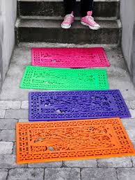 Our rubber door mats can help mitigate common concerns, like slipping or tracking in water from outside. Rice Dk Peacock Door Mat By Rice Dk Huset Shop Com Your House For Rubber Door Mat Crafts Diy Projects