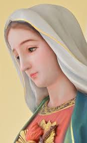 Beautiful Statue of Our Lady of Grace Virgin Mary in the Church, Thailand.  Editorial Stock Image