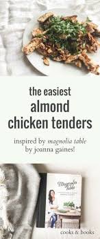 Easy Almond Chicken Tenders Recipe Almond Chicken Chicken Tender Recipes Chicken Tenders