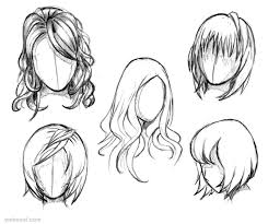 How to draw short hair for female anime and manga characters. Draw Anime Female Hair By Styrbjorna 19 Full Image