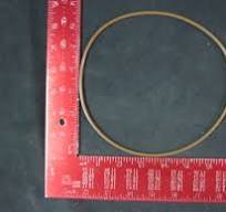 Applied Materials AMAT 3700-01422 O-Ring ID 6484 CSD 139 VITON V884-75 Brown