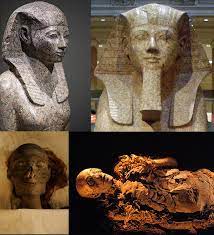 Queen Hatshepsut Her Mummy One Of The Most Famous Pharaohs Of Ancient Egypt She Was The Fift Ancient Egypt History Ancient Egypt Pharaohs Egyptian History