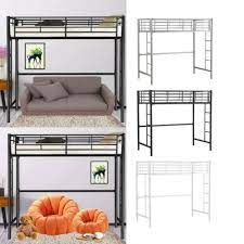 From cottage and cabin to luxury loft, this bed is at home in any setting, providing a distinct warmth and character with its antique charm. Buy 3ft Single Loft Bed High Sleeper Twin Cabin Bed Metal Bunk Bed Frame Day Bed Online In Turkey 233798626908