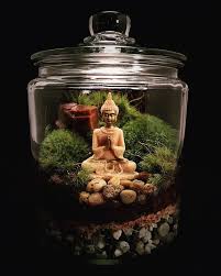 Last One Buddha Terrarium Moss Terrarium Zen Terrarium Terrarium Gifts Terrarium Moss Terrarium