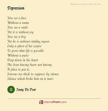 Depression Poems About Life Popularquotesimg