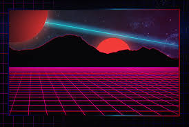 1980s retro style synthwave graphic. ï½ï½ï½ï½ï½ï½ï½ï½ï½ï½ On Behance
