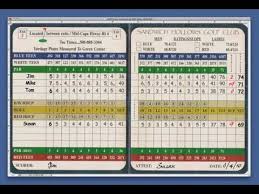 How To Determine Your Golf Handicap Strokes And Net Score Using Course Rating Slope