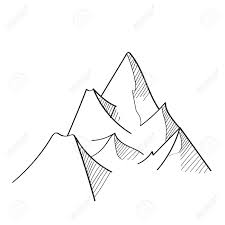 High Mountain Illustration On White Background Black And White Stock Photo Picture And Royalty Free Image Image 81879289 If you really want to learn how to draw mountains, getting the colors right. high mountain illustration on white background black and white