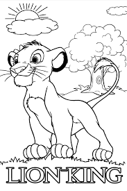 50 Lion King Coloring Pages For Kids In 2020 Lion Coloring Pages Cartoon Lion Disney Coloring Pages