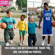 Single dad with achondroplasia adopts child and raises with love