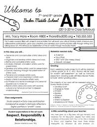 Create A Syllabus That Your Students Will Actually Want To Read The Art Of Education Art Syllabus Art Lessons Middle School Art Classroom Management