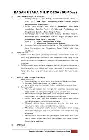 Contoh sk pengelola unit usaha bumdes. Doc Contoh Pembentukan Bumdes Taufik Hidayat Academia Edu