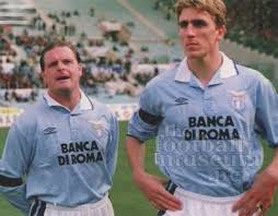 Gascoigne's time at lazio was a bit of a circus. Paul Gascoigne Lazio Match Worn Shirt