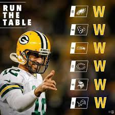 The Packers Run The Table Green Bay Packers Players Green Bay Packers Green Bay Packers Merchandise