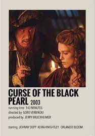 Curse Of The Black Pearl By Millie Film Posters Minimalist Movie Posters Minimalist Iconic Movie Posters