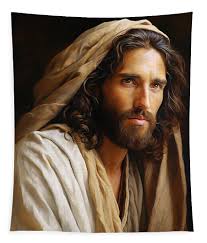 Portrait of Christ Tapestry