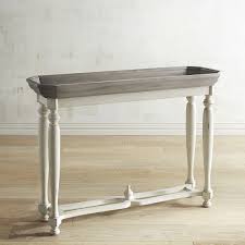 Amelia Shadow Gray Console Table Pier 1 Imports Console Table Gray Console Table Living Room Accent Tables