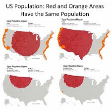 Really Gives You Perspective On How Much Space The Usa Has Map Geography Map Interesting Things
