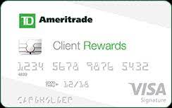 Existing cards will be replaced with the td cash credit card. Td Ameritrade Client Rewards Card Review Us News