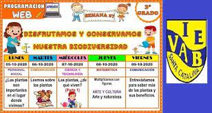 I E Nº 1112 Victor Andres Belaunde Nivel Primaria Semana 27 Actividades Recursos Y Materiales Educ Actividades Proyectos Educativos Material Educativo