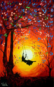 35 Easy Canvas Painting Ideas For Kids To Try Easy Canvas Painting Painting Simple Acrylic Paintings Art, by its very definition invites people to give full reign to their creativity. pinterest