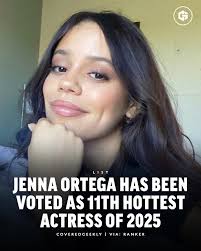 Jenna Ortega stacking those wins 🔥