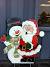 Primitive Wooden Snowman