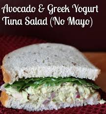 Avocado And Greek Yogurt Tuna Salad Recipe No Mayonnaise Recipe Greek Yogurt Tuna Salad Tuna Salad Recipe Recipes