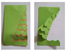 Fold a piece of construction paper or cardstock in half. How To Make A Pop Up Christmas Card 5 Steps Imagine Forest