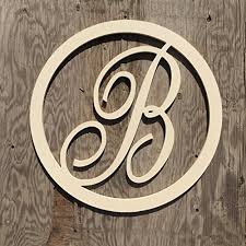 Free shipping on many items | browse your favorite brands | affordable prices. Amazon Com Sale 12 36 Inch Circle Script Wooden Monogram Letters Vine Room Decor Nursery Decor Wooden Monogram Wall Art Large Wood Monogram Wall Hanging Wood Large Handmade