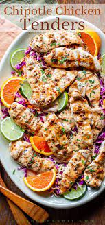 Grilled Chipotle Chicken Tenders Recipe Recipe Chipotle Chicken Tenders Chicken Dinner Recipes Chipotle Chicken