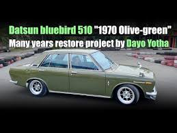 Image result for Apple Green 1959 Datsun