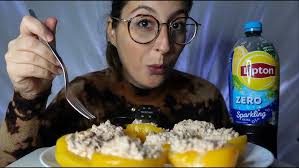 ASMR MUKBANG 🍑 ET UPDATE 👀