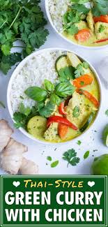 Cooking the onions slowly and for a coconut milk has the liquid consistency of cow's milk. Thai Green Chicken Curry Recipe With Coconut Milk Evolving Table